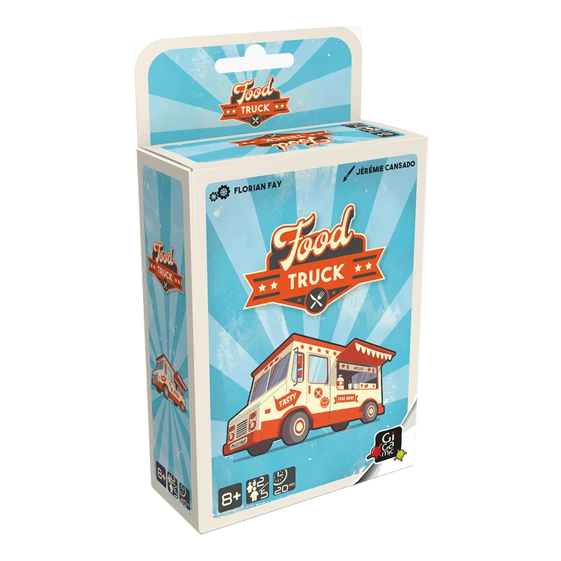 Foodtruck Kartenspiel ab 8 Jahren – Gigamic