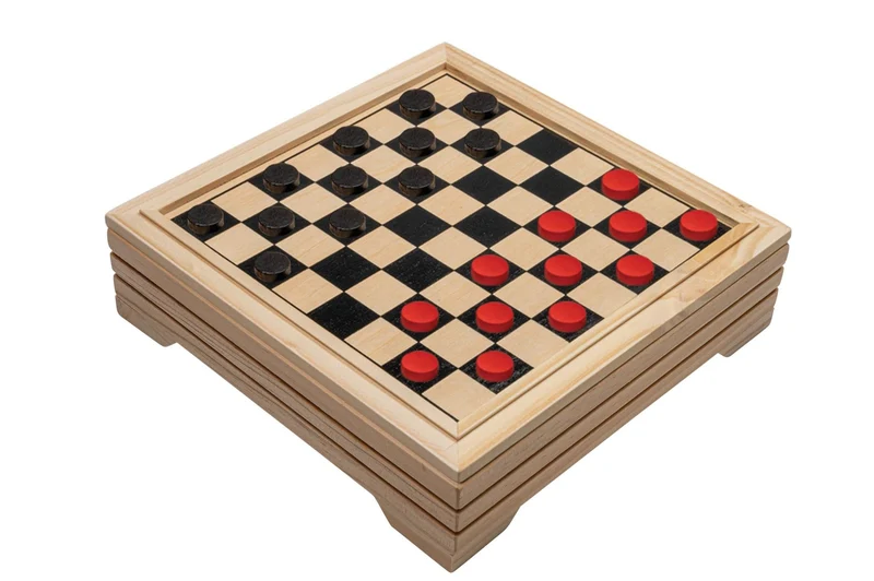 Holz Spielesammlung Mini mit 4 Spielen – Philos