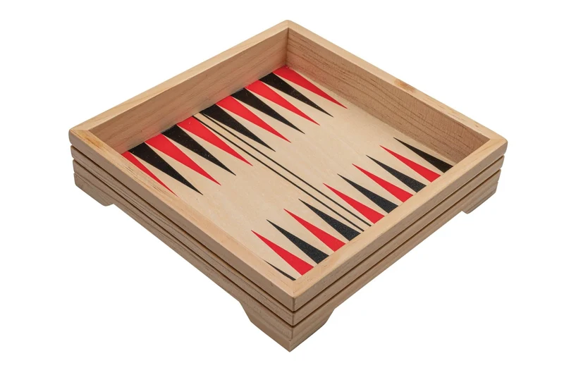 Holz Spielesammlung Mini mit 4 Spielen – Philos