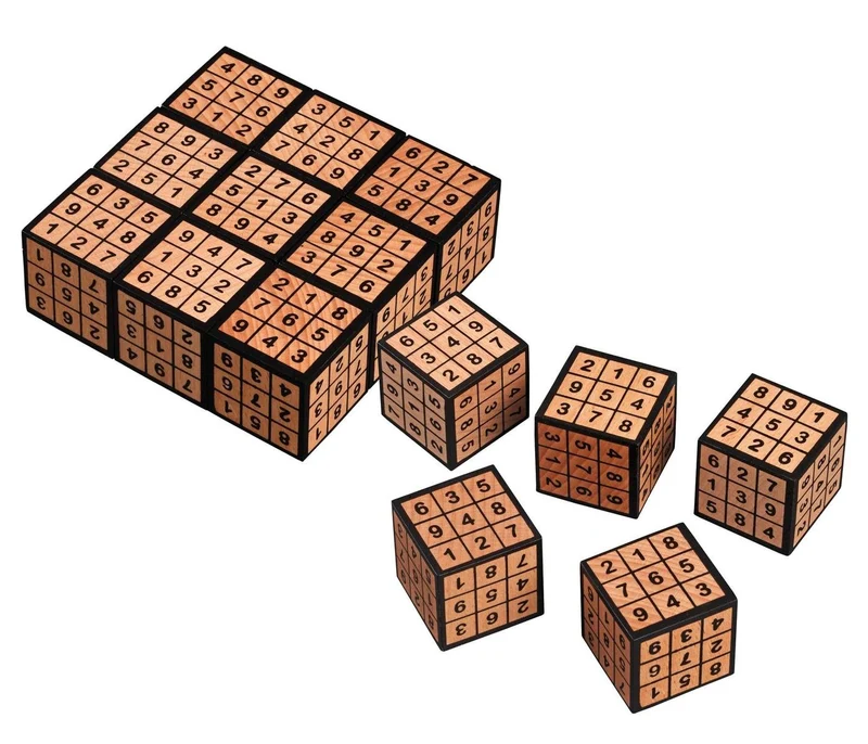 Sudoku Fun Geduldspiel aus Holz – Philos
