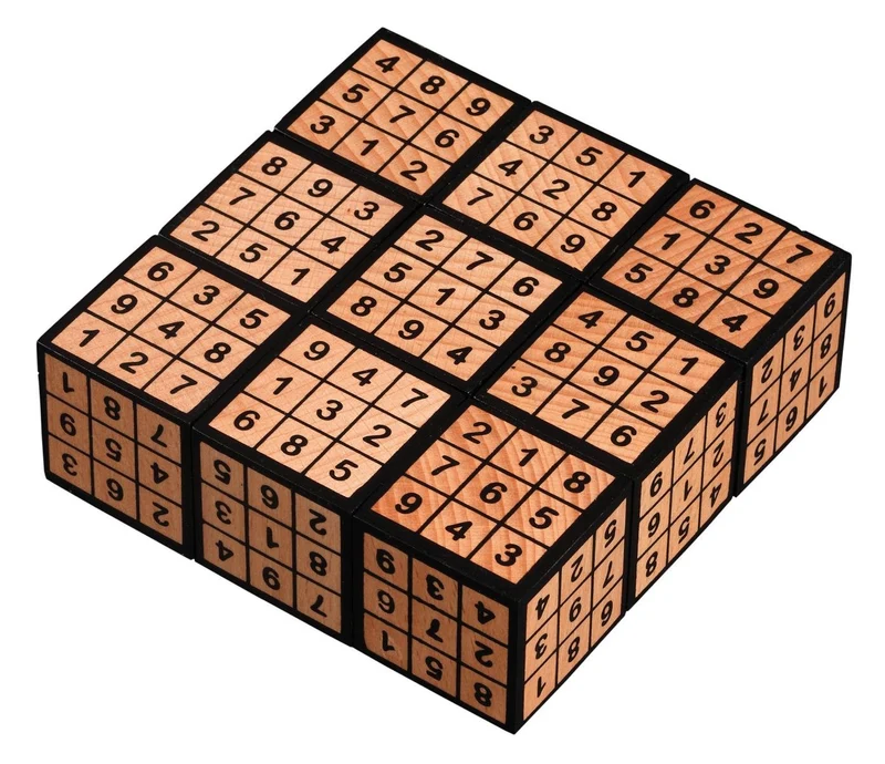 Sudoku Fun Geduldspiel aus Holz – Philos