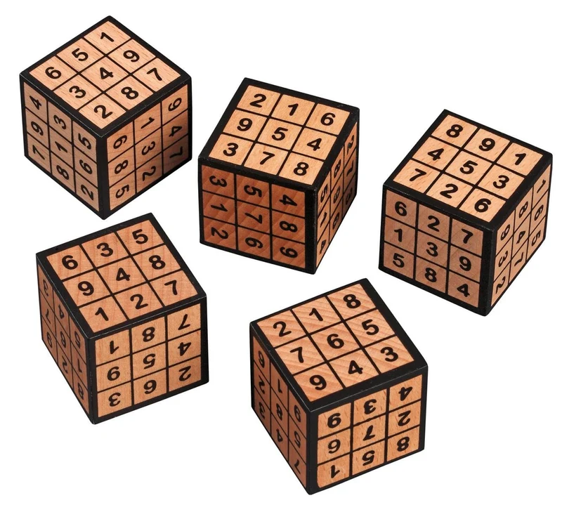 Sudoku Fun Geduldspiel aus Holz – Philos
