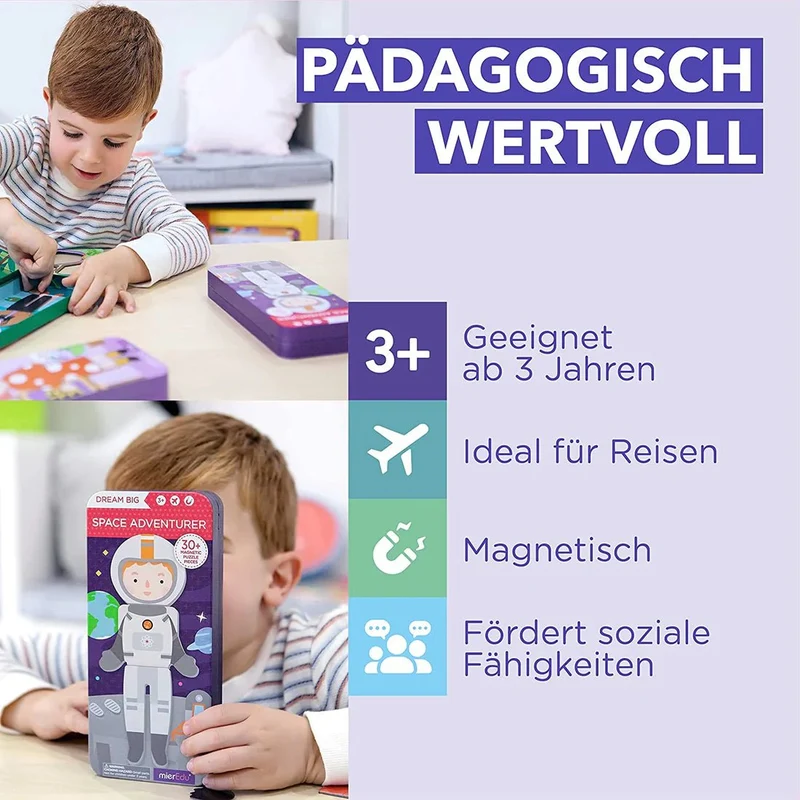 Reise-Magnetspielbox – Astronaut