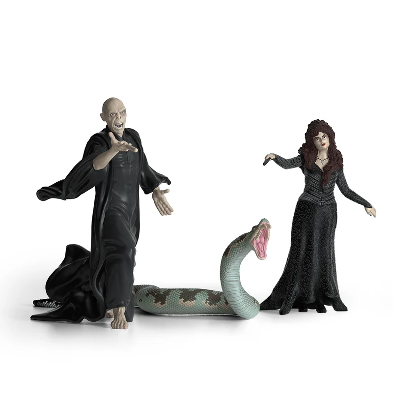 Lord Voldemort, Nagini & Bellatrix Spielfiguren – Schleich