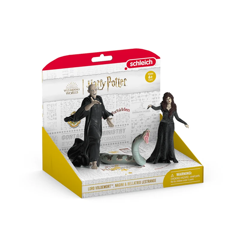 Lord Voldemort, Nagini & Bellatrix Spielfiguren – Schleich