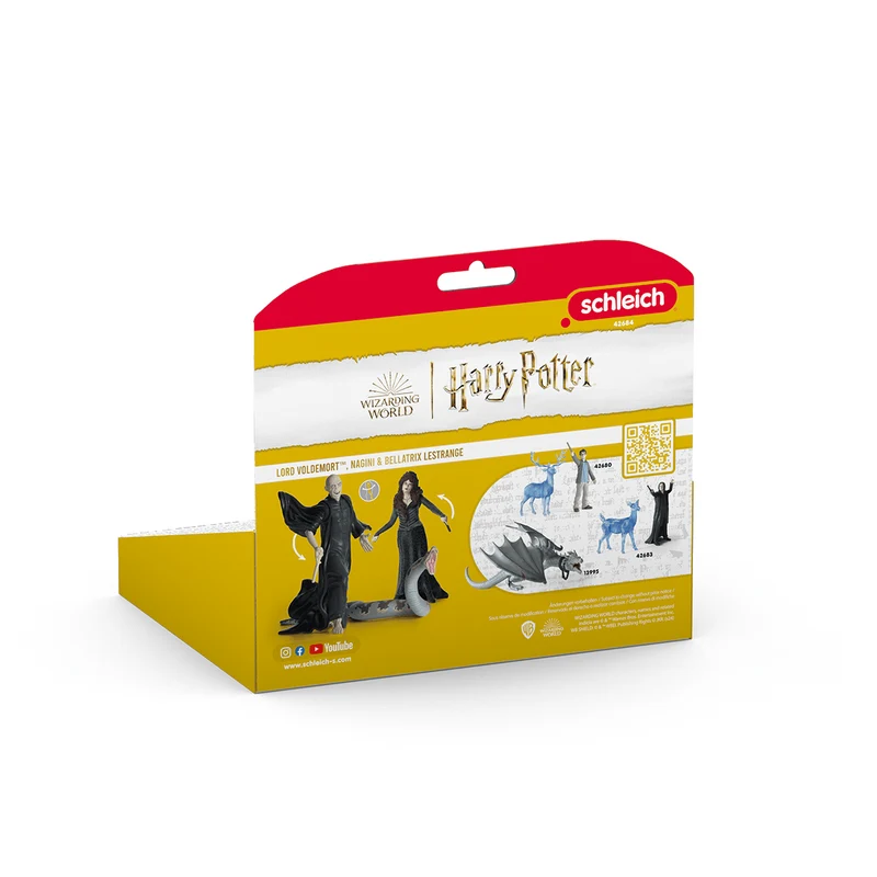 Lord Voldemort, Nagini & Bellatrix Spielfiguren – Schleich