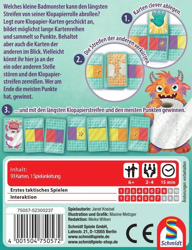 Monsterrolle, Kartenspiel