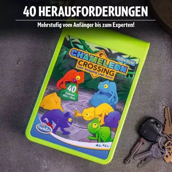 Flip n’ Play - Chameleon Crossing - Denkspiel