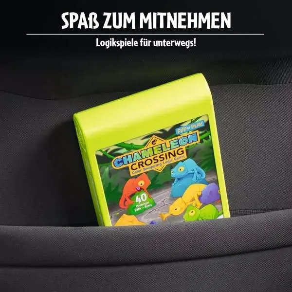 Flip n’ Play - Chameleon Crossing - Denkspiel