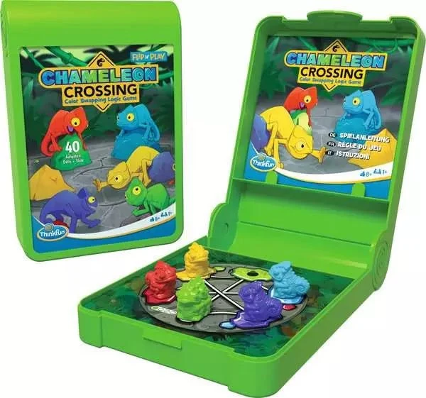 Flip n’ Play - Chameleon Crossing - Denkspiel
