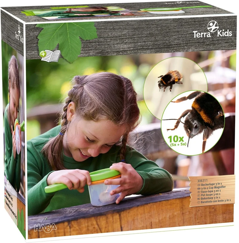 Haba - Terra Kids Becherlupe 3 in 1