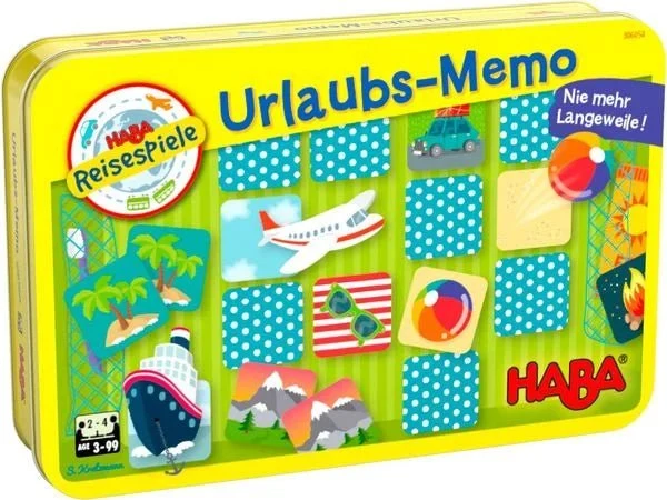HABA Urlaubs Memo - Magnetisches Reisespiel