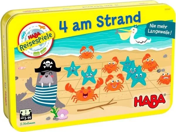 HABA 4 am Strand – Magnetisches Reisespiel