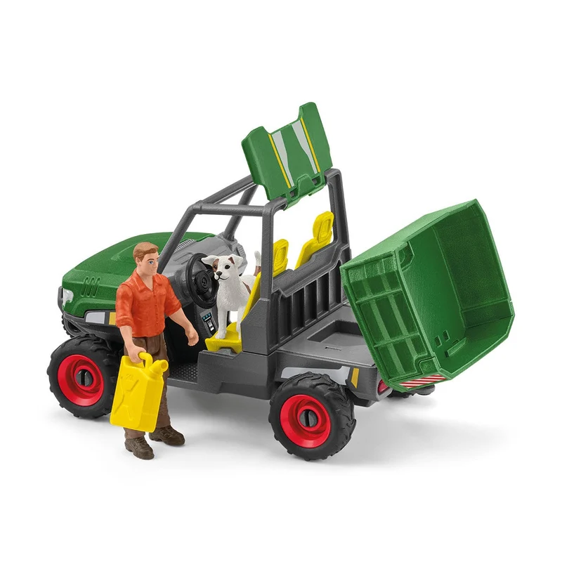 Waldbauer mit Geländewagen – Schleich Farm World