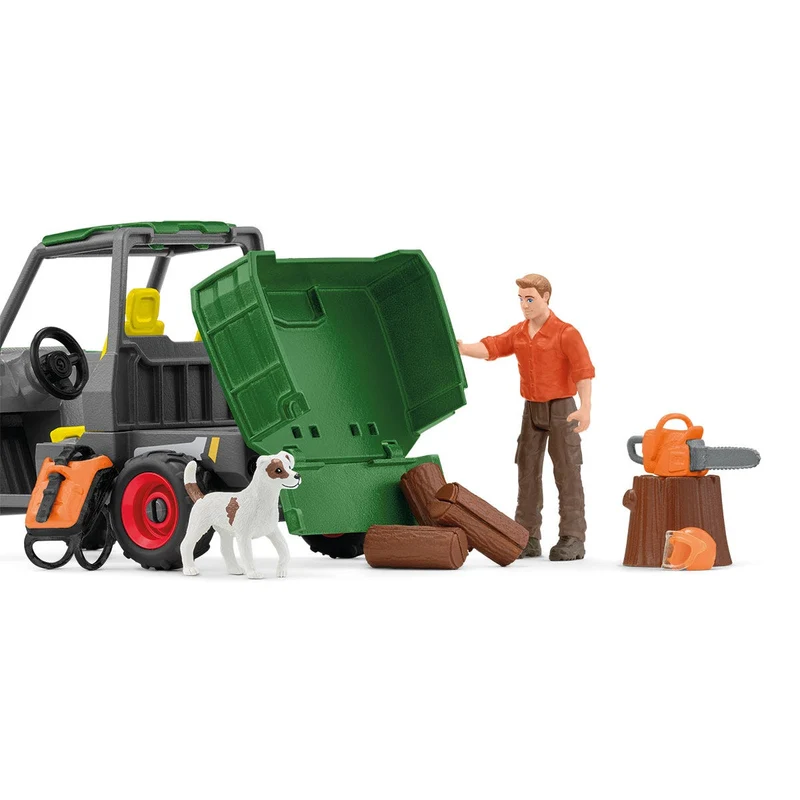 Waldbauer mit Geländewagen – Schleich Farm World