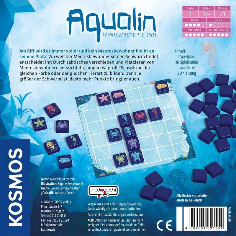 Aqualin - Schwarmtaktik für Zwei