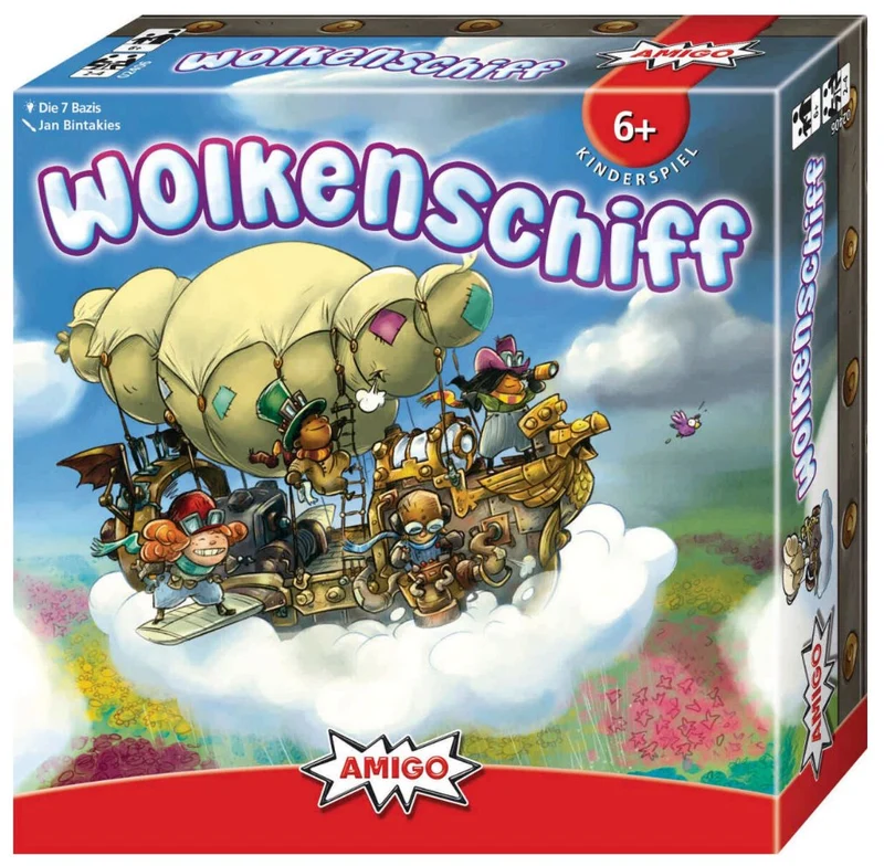 Wolkenschiff – kooperatives Kinderspiel mit 3D Wolke