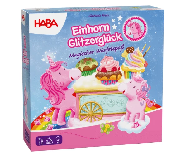 HABA – Einhorn Glitzerglück Würfelspiel