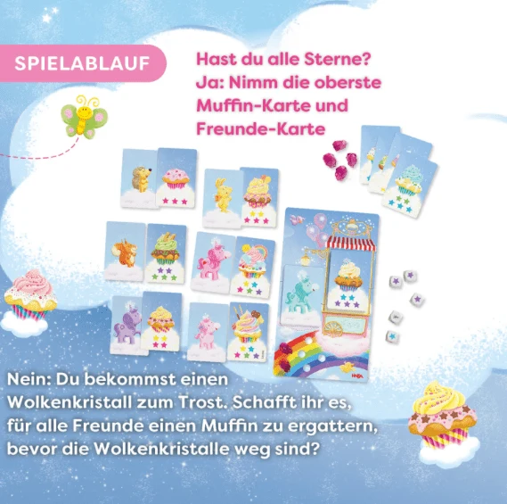 HABA – Einhorn Glitzerglück Würfelspiel