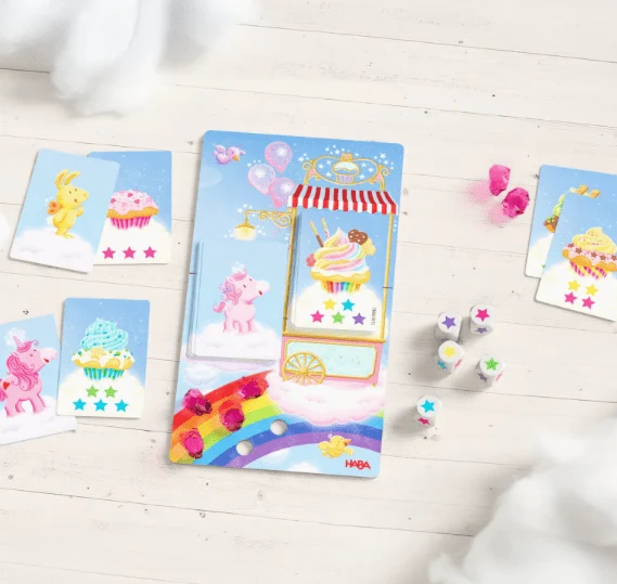 HABA – Einhorn Glitzerglück Würfelspiel
