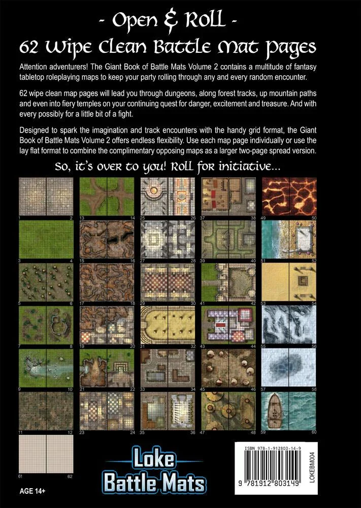 Giant Book of Battle Mats 2 (A3)