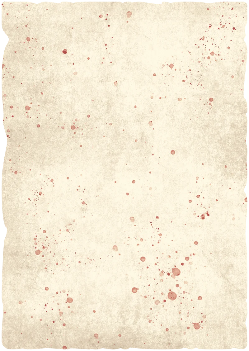 Charakterbogen Papier