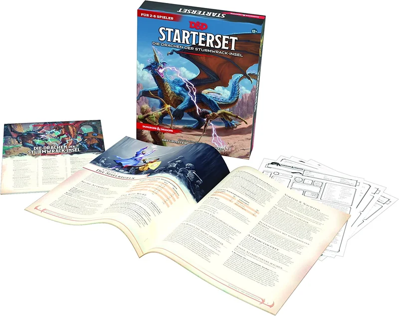 D&D Starterset Die Drachen der Sturmwrack Insel