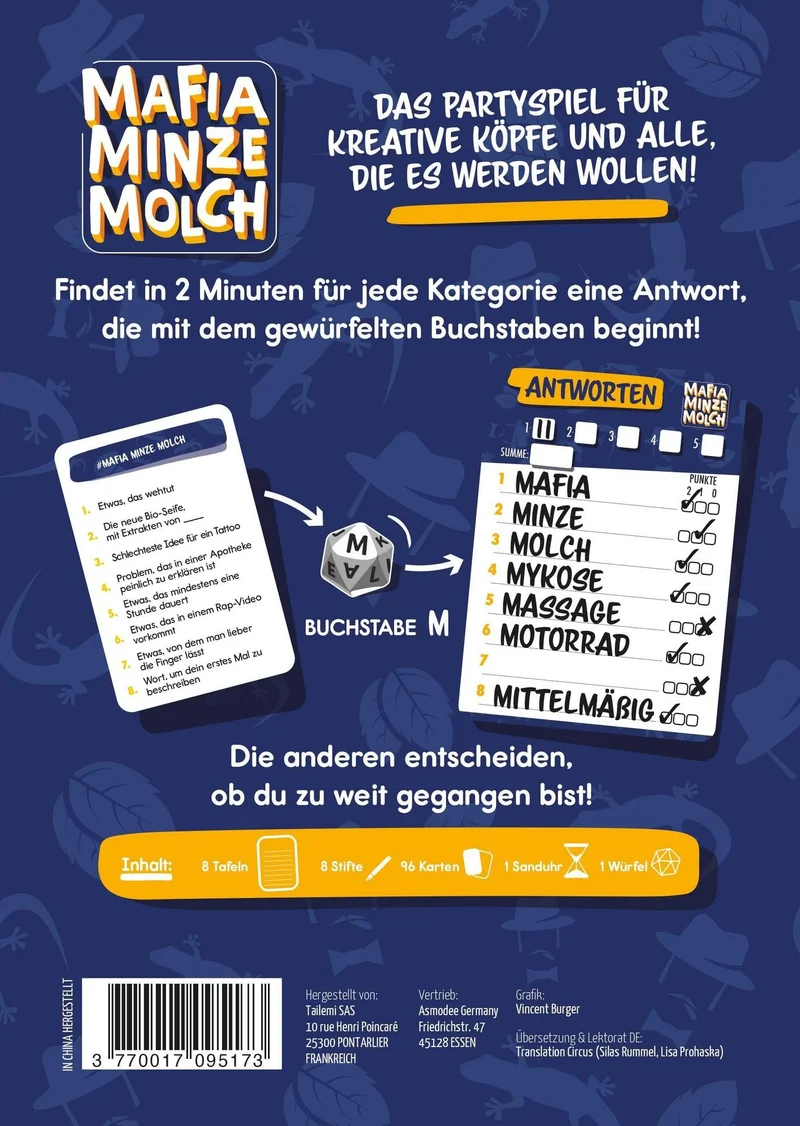Mafia Minze Molch – Asmodee