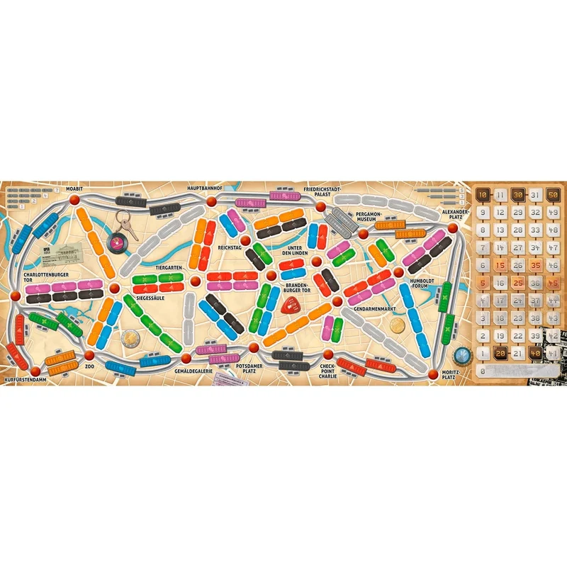 Zug um Zug: Berlin – Brettspiel ab 8 Jahren