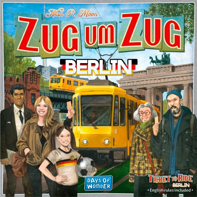 Zug um Zug: Berlin – Brettspiel ab 8 Jahren