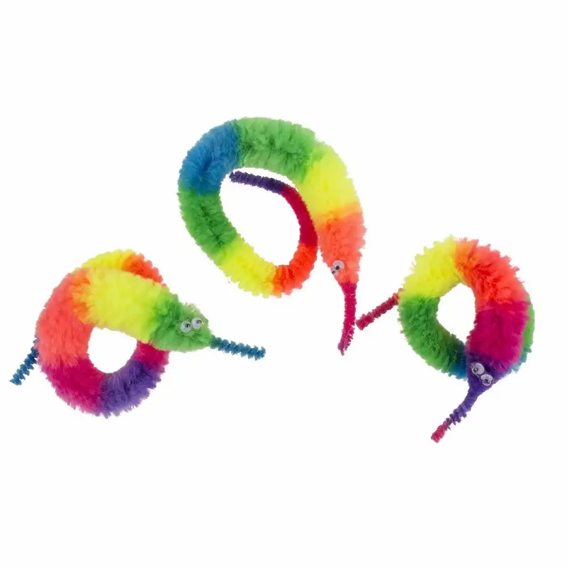 Magischer Wurm Regenbogen 22cm