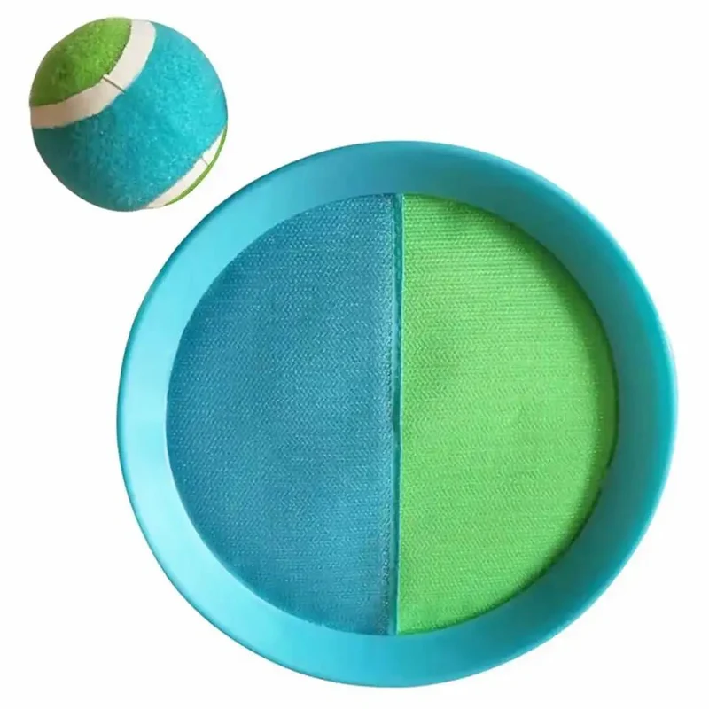 Klettball Set türkis/grün pink/grün sortiert