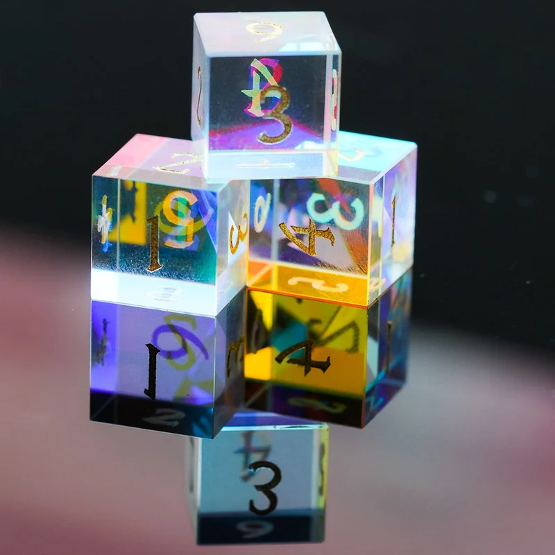 Prisma Crystal D20 / D10 / D6 / D4