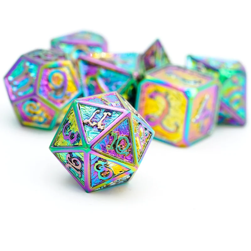 Drachenwürfel Prisma Rustikal