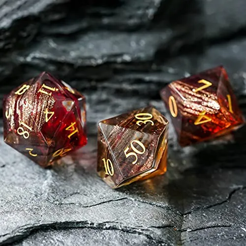 Glaswürfel Firestorm