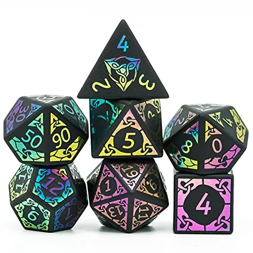 Obsidian Rainbow Ornament