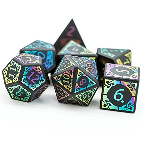 Obsidian Rainbow Ornament