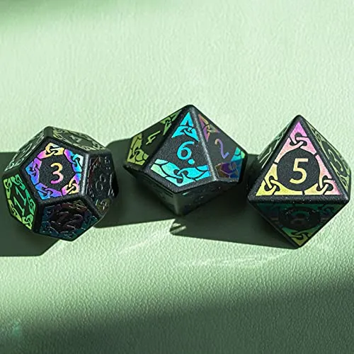 Obsidian Rainbow Ornament