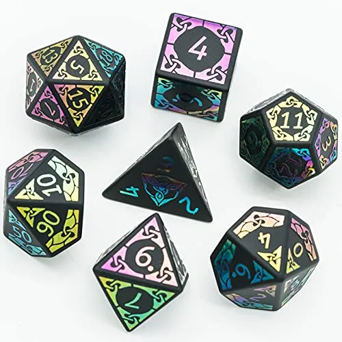 Obsidian Rainbow Ornament