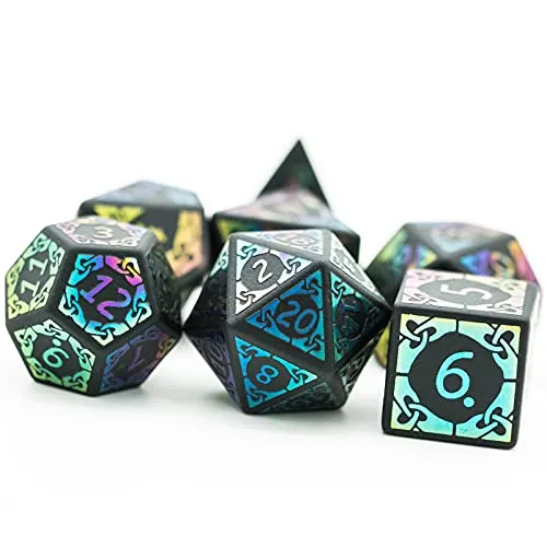 Obsidian Rainbow Ornament