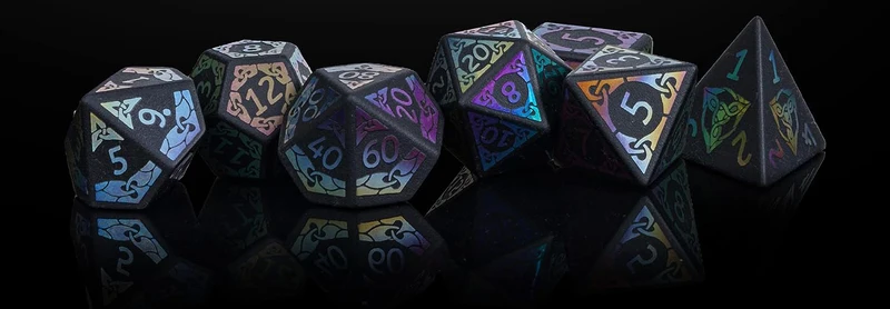 Obsidian Rainbow Ornament