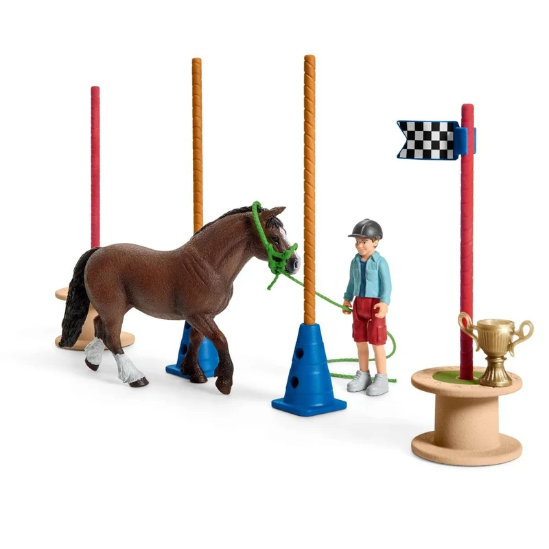 Pony Agility Training – Schleich Farm World Spielset