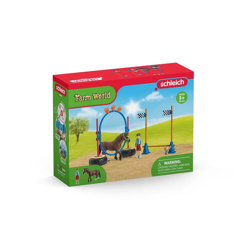 Pony Agility Training – Schleich Farm World Spielset