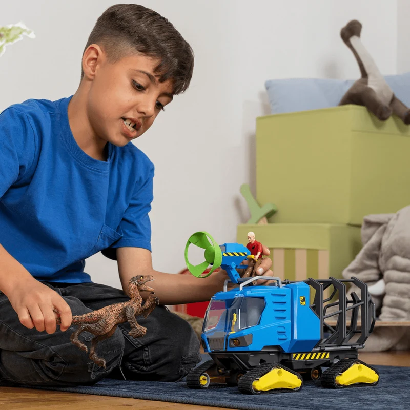 Track Vehicle mit Dakotaraptor ab 5 Jahren – Schleich Dinosaurs
