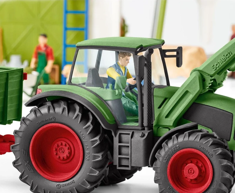 Traktor mit Anhänger – Schleich Farm World
