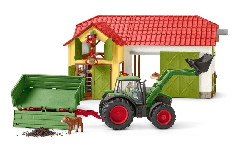 Traktor mit Anhänger – Schleich Farm World