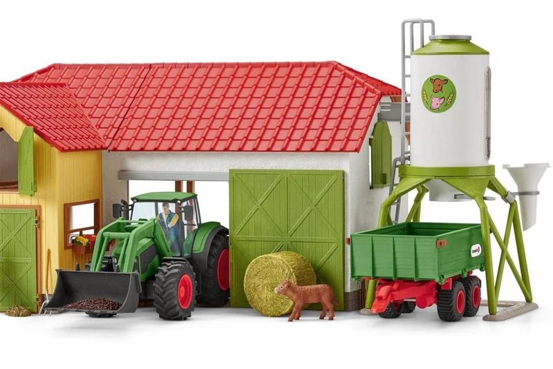 Traktor mit Anhänger – Schleich Farm World