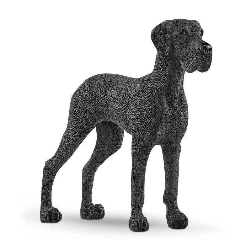 Tierfigur Dänische Dogge schwarz – Schleich Farm World Hund