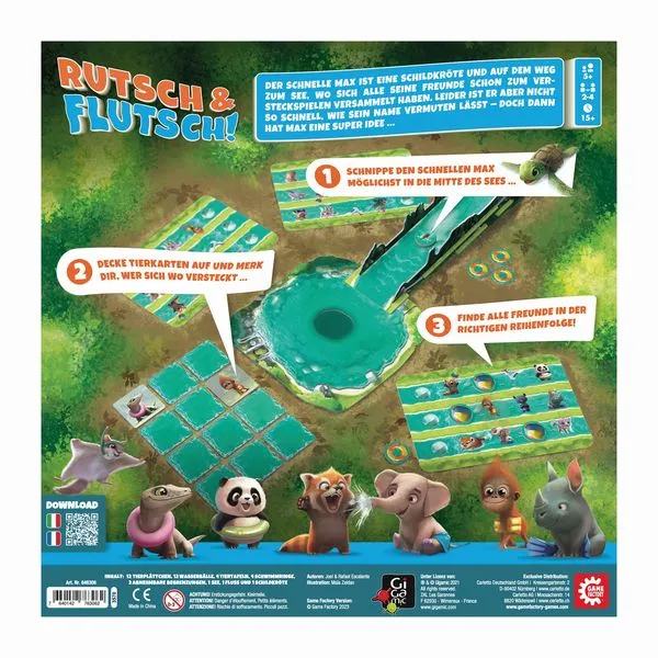 Rutsch & Flutsch ! - Spiel