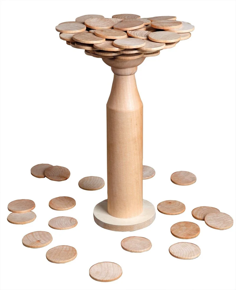Stapelspiel mit Flaschen-Challenge – Philos